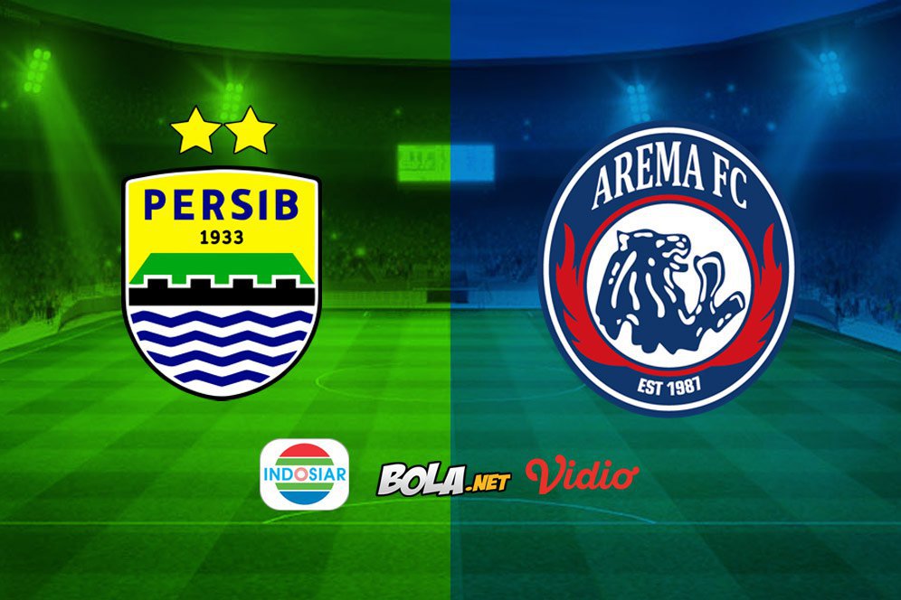 Live Streaming Liga 1 di Indosiar: Persib Bandung vs Arema FC