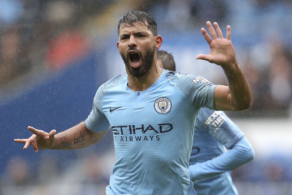 Statistik Laga Cardiff City vs Manchester City: Catatan Baru di Karir Aguero