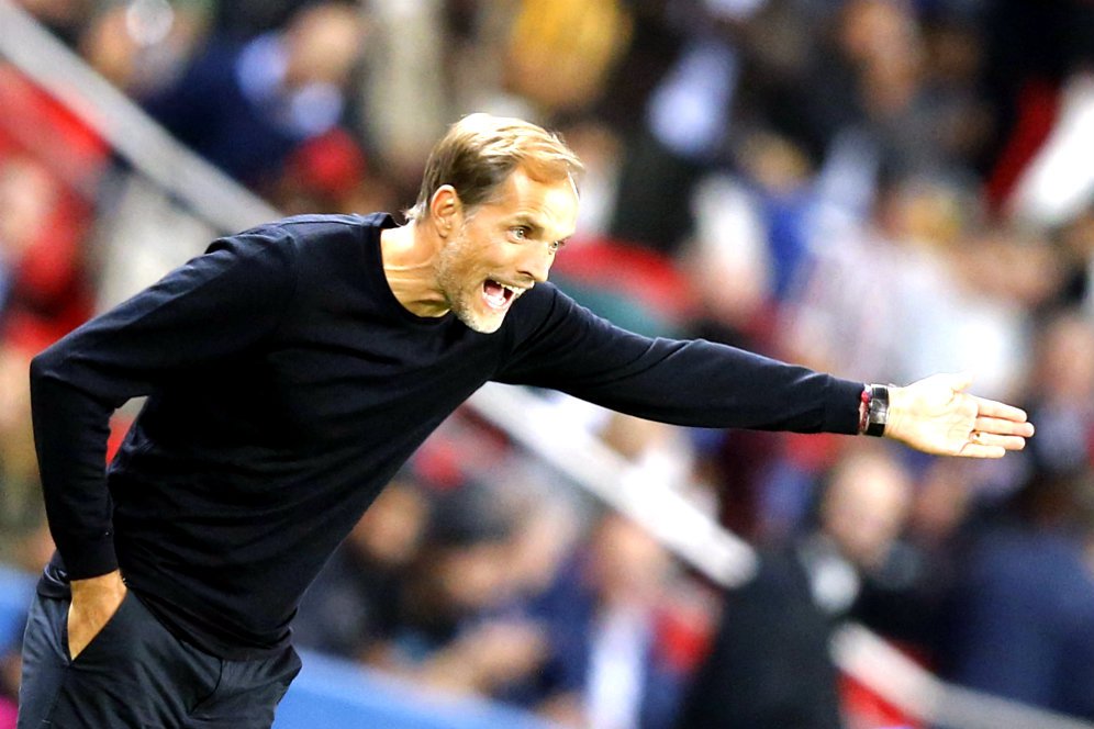 Thomas Tuchel Kecewa PSG Hanya Imbang Lawan Napoli