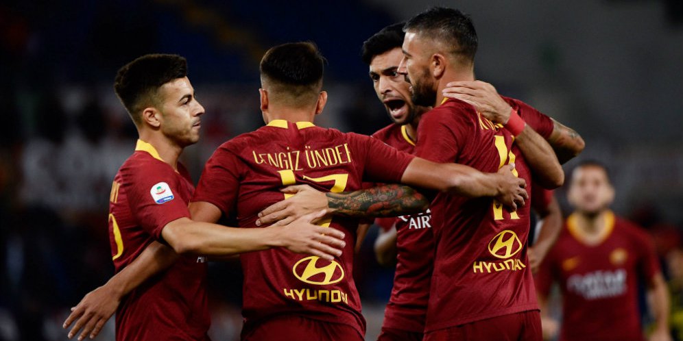 Hasil Pertandingan AS Roma vs Frosinone: Skor 4-0