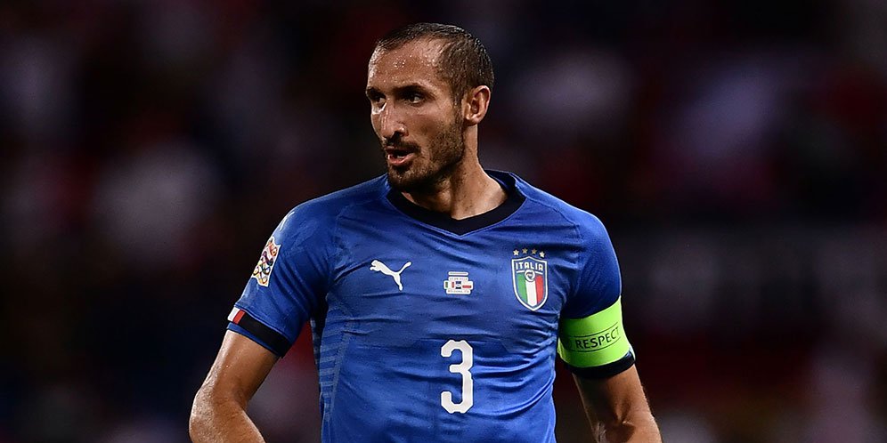 Chiellini Anggap Kontroversi Ban Kapten Serie A Dibesar-besarkan