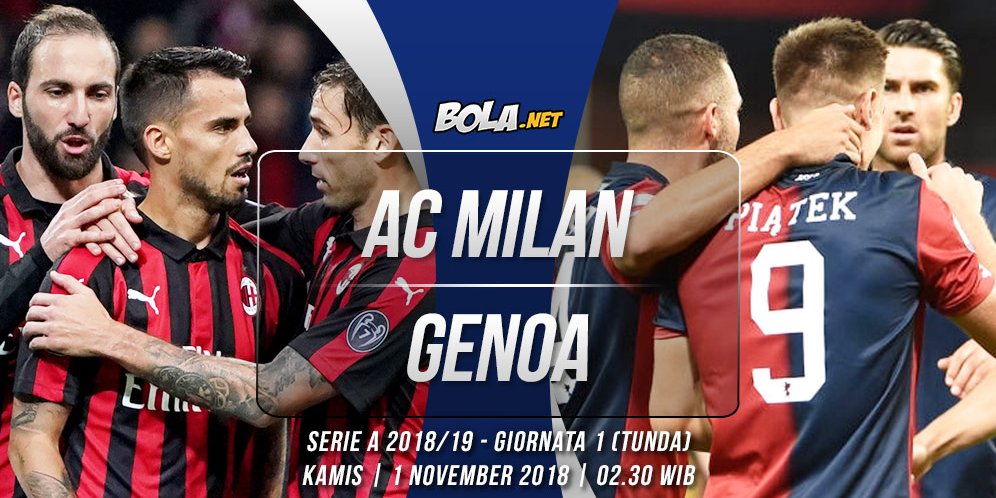 135 Gambar gambar ac milan vs genoa Keren