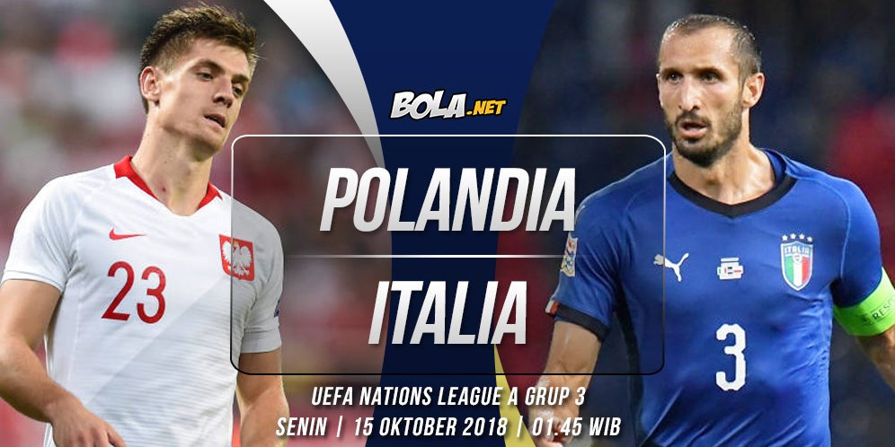 Prediksi Polandia vs Italia 15 Oktober 2018