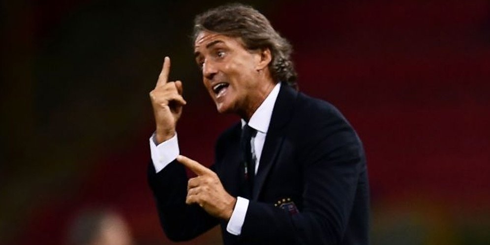 Kemenangan Keenam Italia Belum Membuat Roberto Mancini Puas