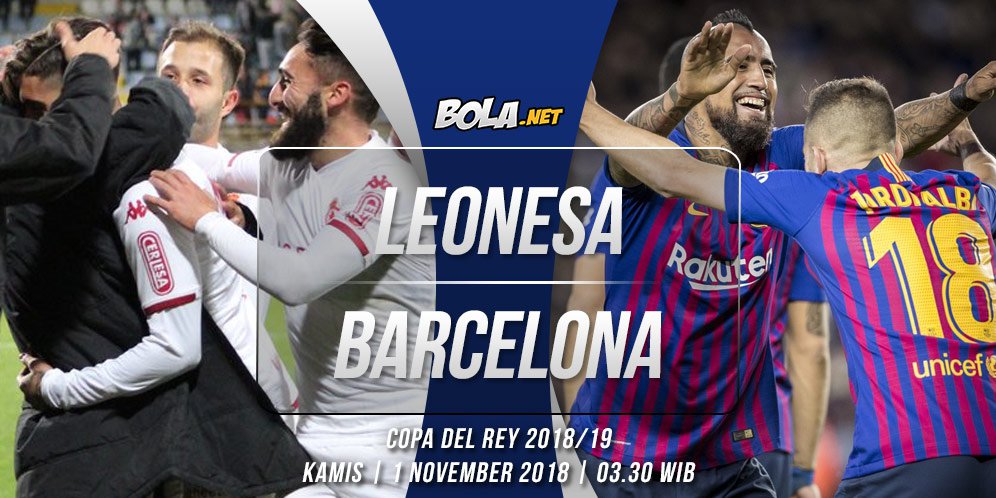 Prediksi Cultural Leonesa vs Barcelona 1 November 2018