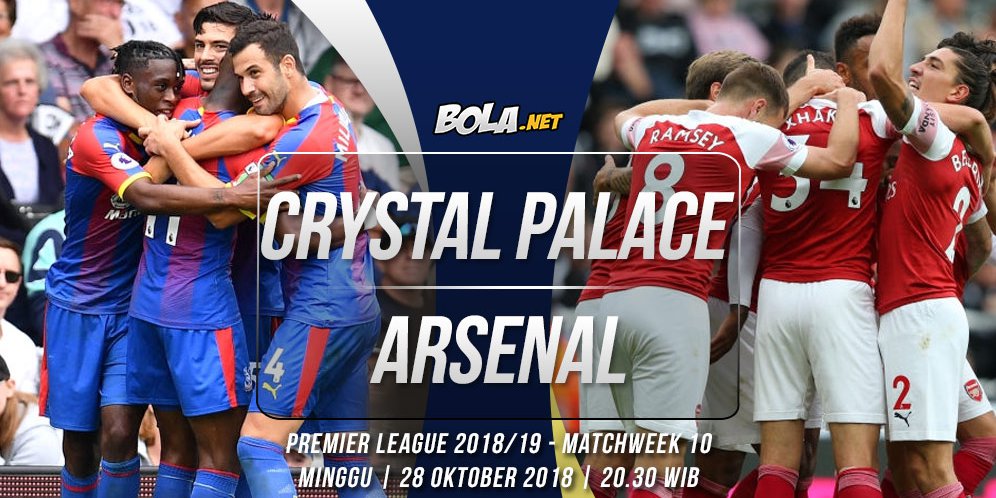 Data Dan Fakta Premier League: Crystal Palace Vs Arsenal - Bola.net