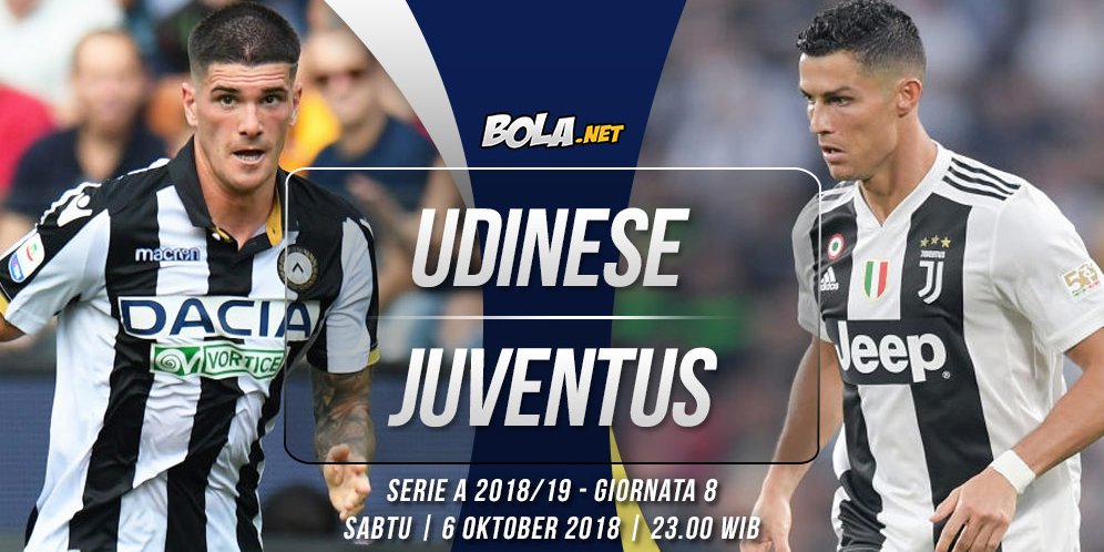 Data Dan Fakta Serie A: Udinese Vs Juventus - Bola.net