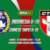 Prediksi Timnas Indonesia U-19 vs Chinese Taipei, 18 Oktober 2018