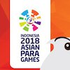 Peringkat dan Perolehan Medali Akhir Asian Para Games 2018