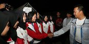 Mendebarkan, Menpora Akhirnya Menyulut Api Unggun JPI Mendebarkan, Menpora Akhirnya Menyulut Api Unggun JPI