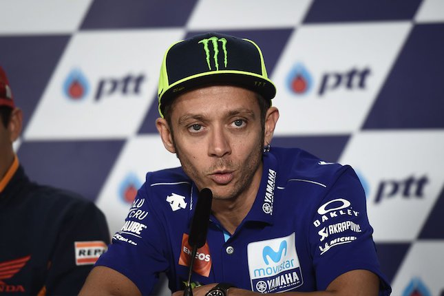 Valentino Rossi (c) AFP