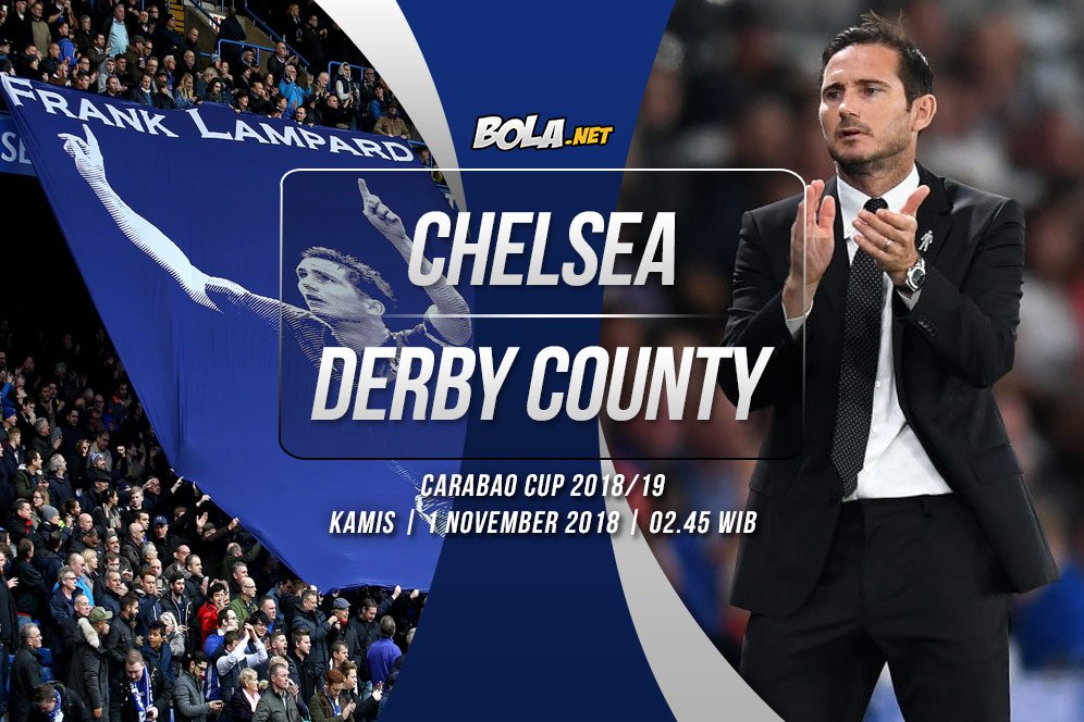 Prediksi Chelsea vs Derby County 1 November 2018