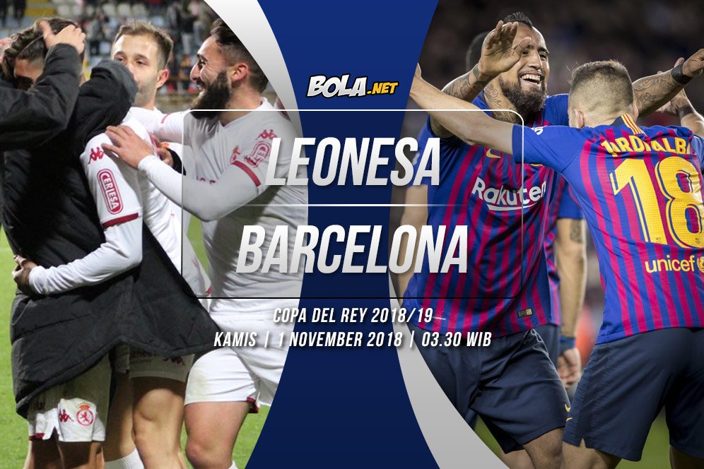 Prediksi Cultural Leonesa vs Barcelona 1 November 2018