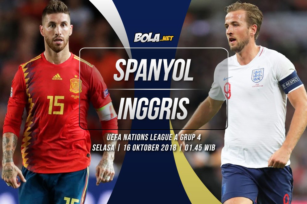 Prediksi Spanyol vs Inggris 16 Oktober 2018 Prediksi Spanyol vs Inggris 16 Oktober 2018