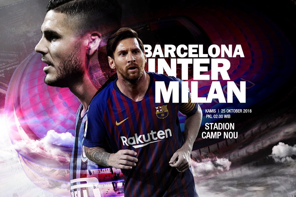 Prediksi Barcelona vs Inter Milan 25 Oktober 2018