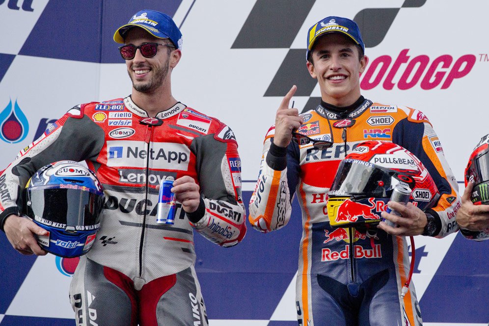 Dovizioso: Sama-Sama Bertalenta, Marquez Lebih Woles dari Stoner