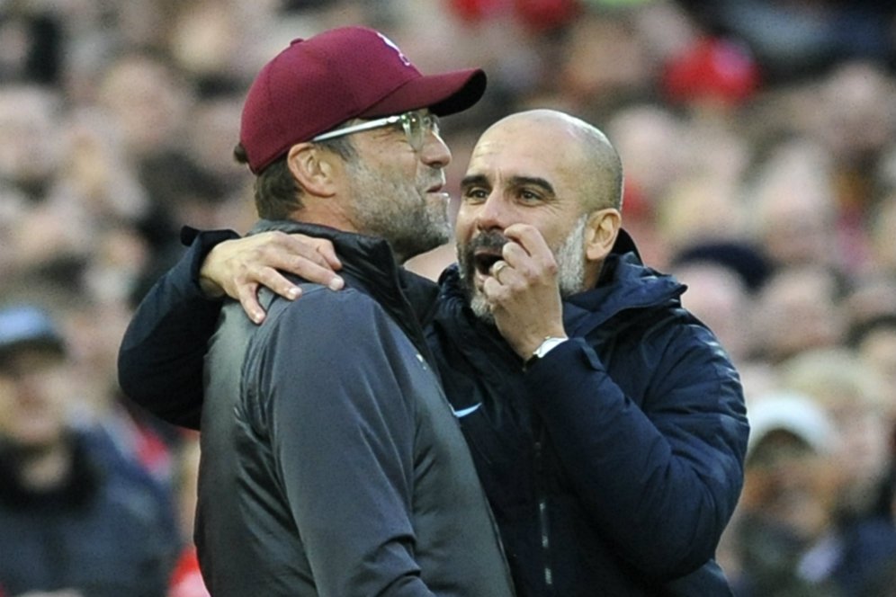 Kagum, Klopp Puji Guardiola Sebagai Manajer Terbaik di Dunia