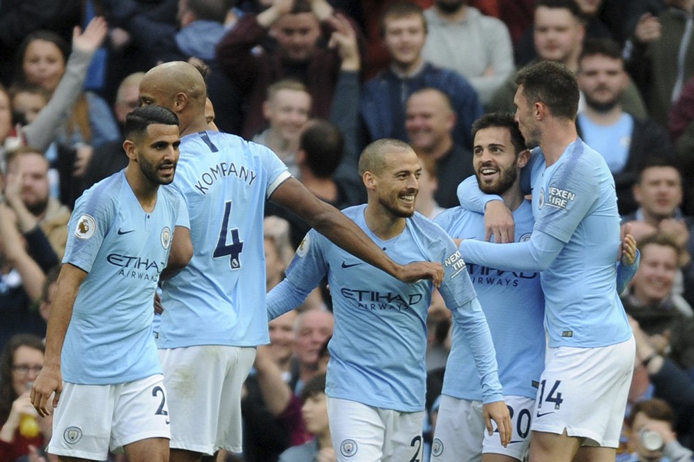 Hasil Pertandingan Manchester City vs Burnley: Skor 5-0