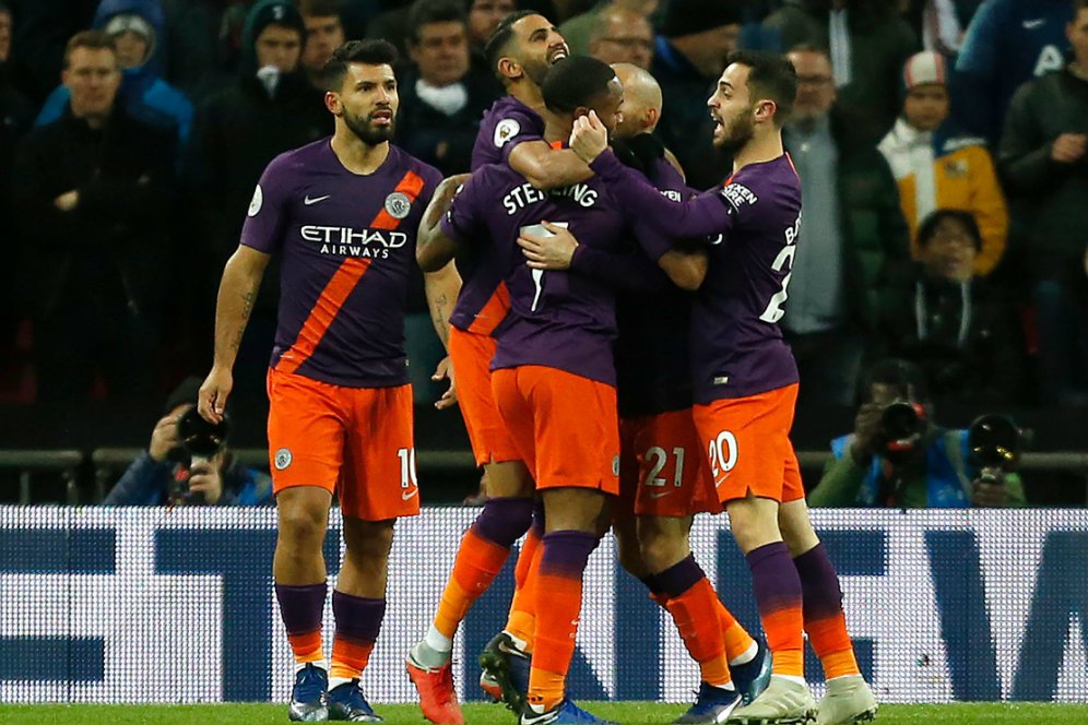 Hasil Pertandingan Tottenham Hotspur vs Manchester City: Skor 0-1