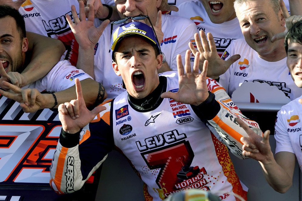 Balapan Sesuai Rencana, Marquez Kecewa Dovizioso Jatuh