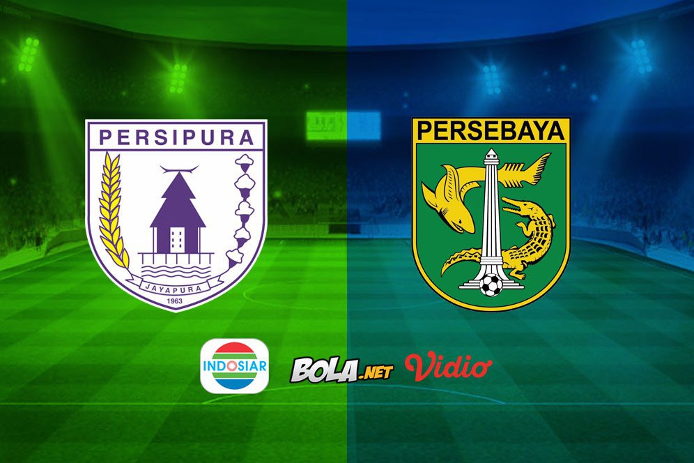 Live Streaming Liga 1 di Indosiar: Persipura Jayapura vs Persebaya Surabaya