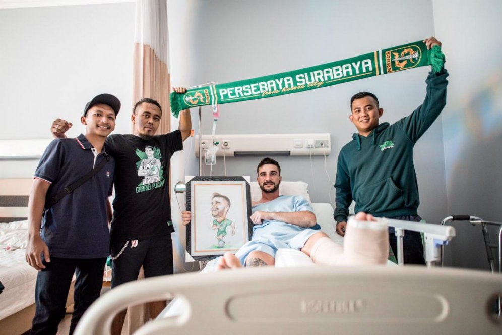 Dukungan Moril Bonek untuk Robertino Pugliara