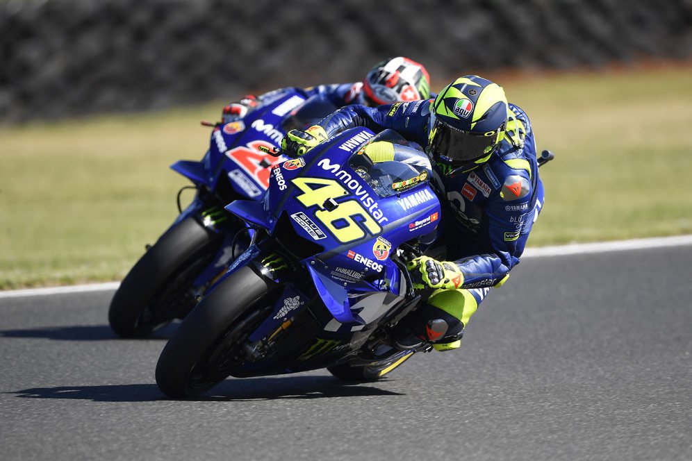 Senang Yamaha Menang Lagi, Rossi Kecewa Gagal Podium