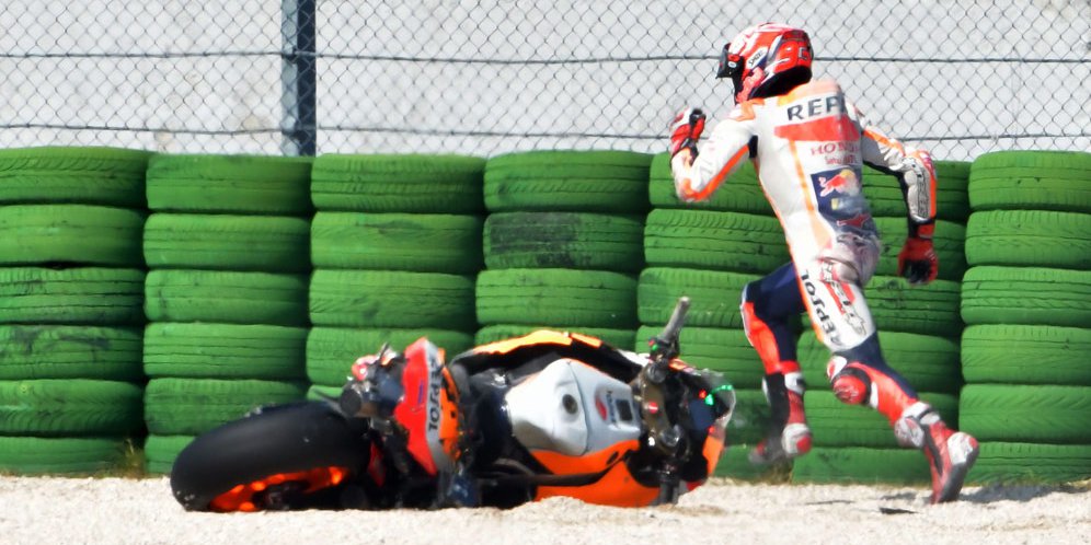 Marc Marquez Paling Sering Jatuh, Maverick Vinales Paling Jarang Marc Marquez Paling Sering Jatuh, Maverick Vinales Paling Jarang