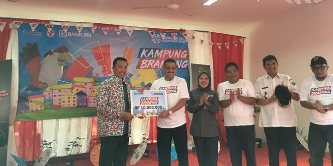 Sukses Branding Asian Games, Kampung Ini Dapat Apresiasi Menpora