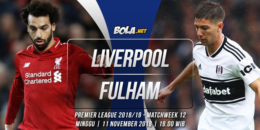Data dan Fakta Premier League: Liverpool vs Fulham Data dan Fakta Premier League: Liverpool vs Fulham