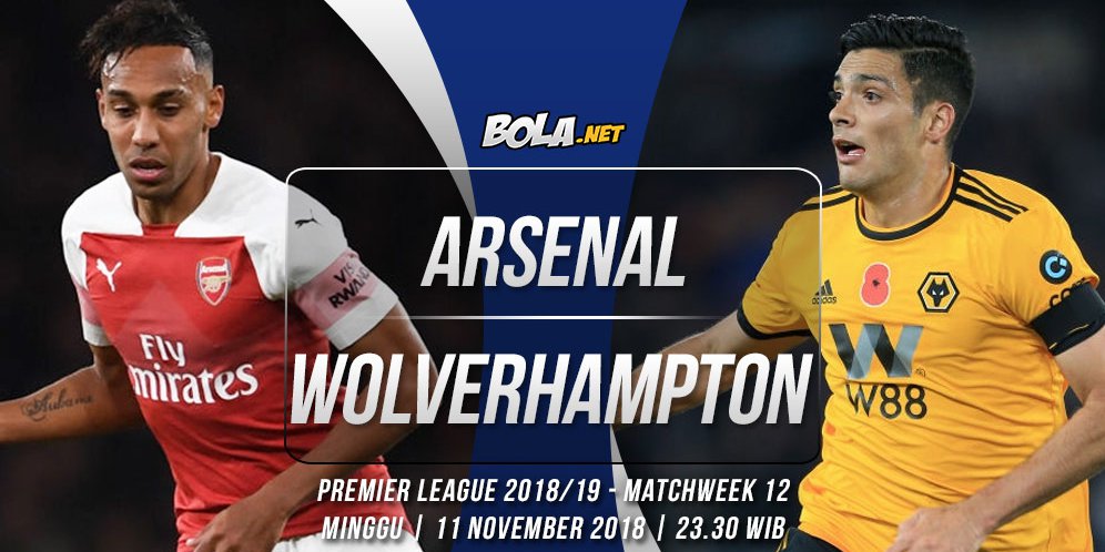 Data dan Fakta Premier League: Arsenal vs Wolverhampton