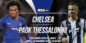 Prediksi Chelsea vs PAOK Thessaloniki 30 November 2018