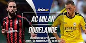 Prediksi AC Milan vs Dudelange 30 November 2018