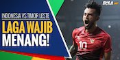 Prediksi Timnas Indonesia vs Timor Leste, 13 November 2018