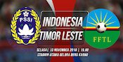 Jadwal Siaran Langsung Indonesia vs Timor Leste di Piala AFF 2018