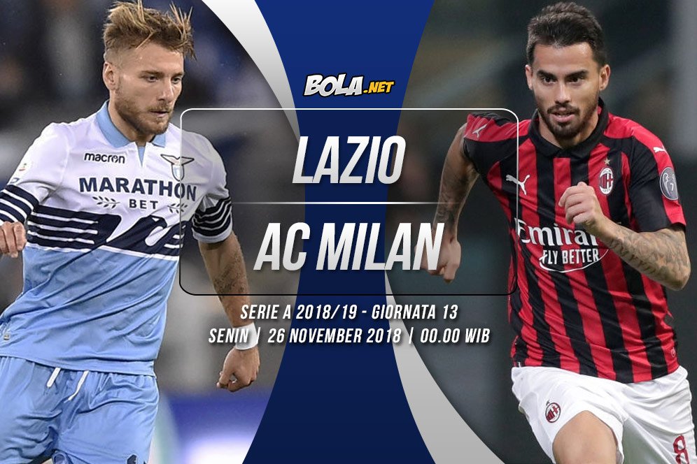Data dan Fakta Serie A: Lazio vs AC Milan Data dan Fakta Serie A: Lazio vs AC Milan