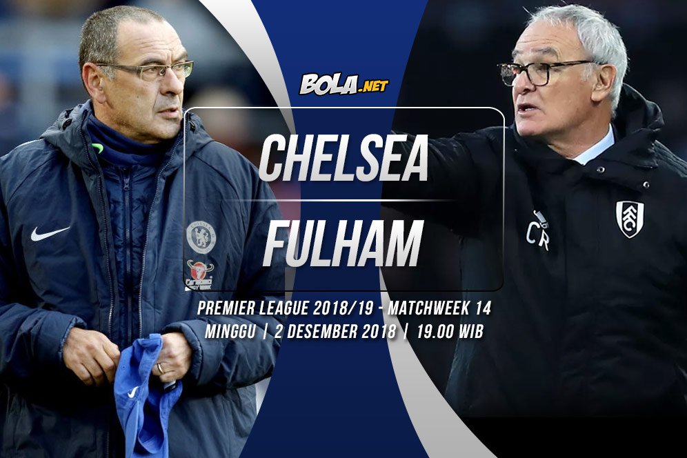 Prediksi Chelsea vs Fulham 2 Desember 2018