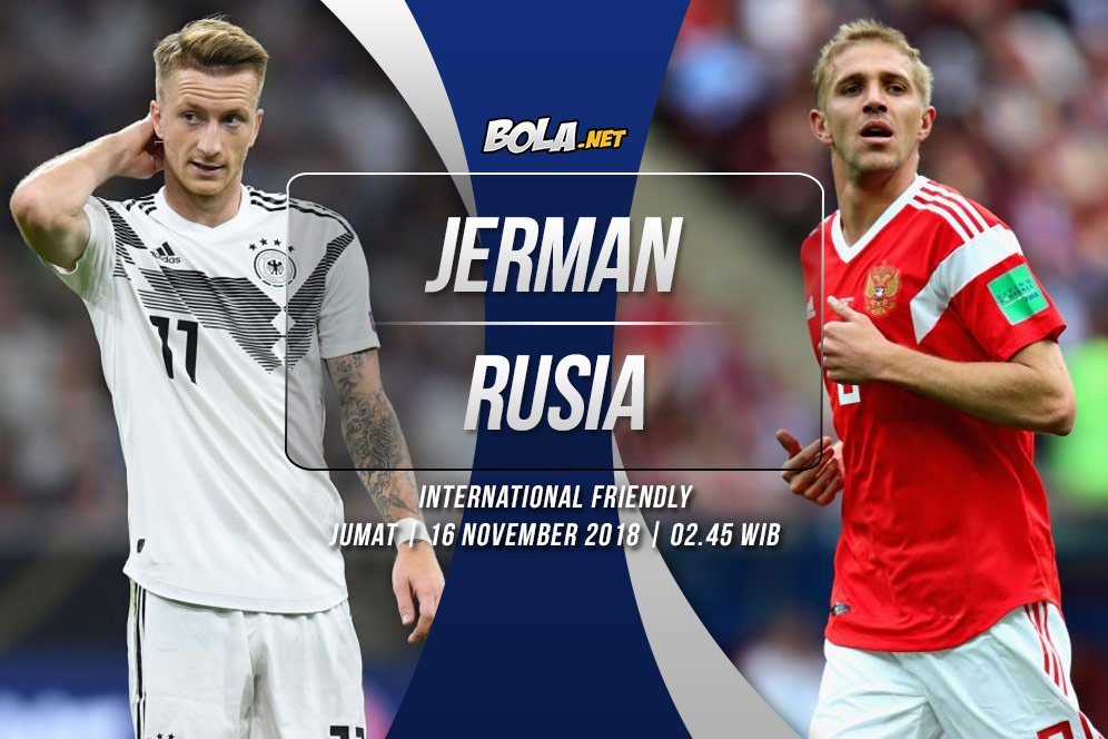 Prediksi Jerman vs Rusia 16 November 2018 Prediksi Jerman vs Rusia 16 November 2018