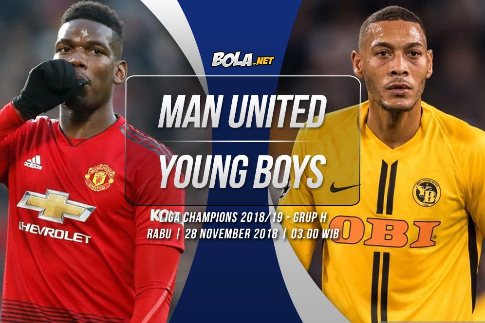 Prediksi Manchester United vs Young Boys 28 November 2018