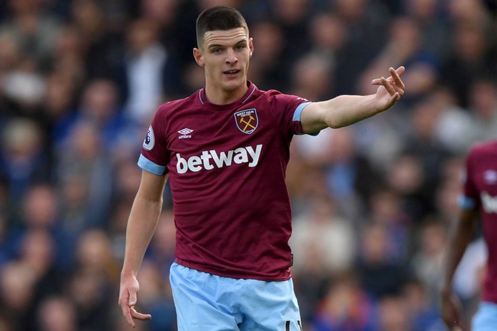 Diintip MU dan Chelsea, West Ham Pasang Harga untuk Declan Rice