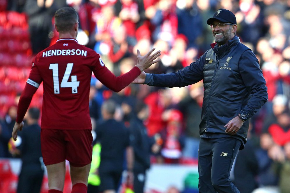 Kalahkan Burnley, Henderson Yakin Skuat Liverpool Terbukti Kuat