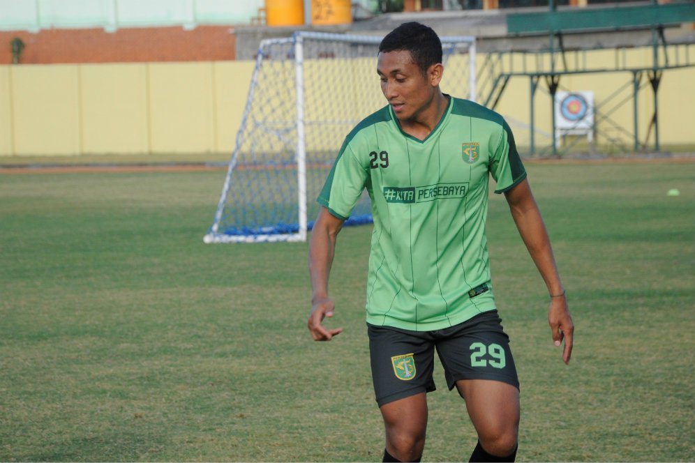 Bek Persebaya M Syaifuddin Sudah Bisa Lakukan Beragam Jenis Latihan