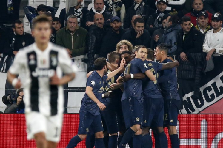 Hasil Pertandingan Juventus vs Manchester United: Skor 1-2