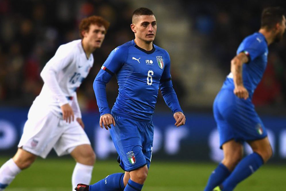 Ketika Marco Verratti Mulai Nyaman Bermain di Timnas Italia