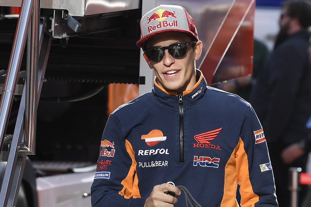 Marquez Akui Dilarang Jatuh oleh Honda Selama Uji Coba