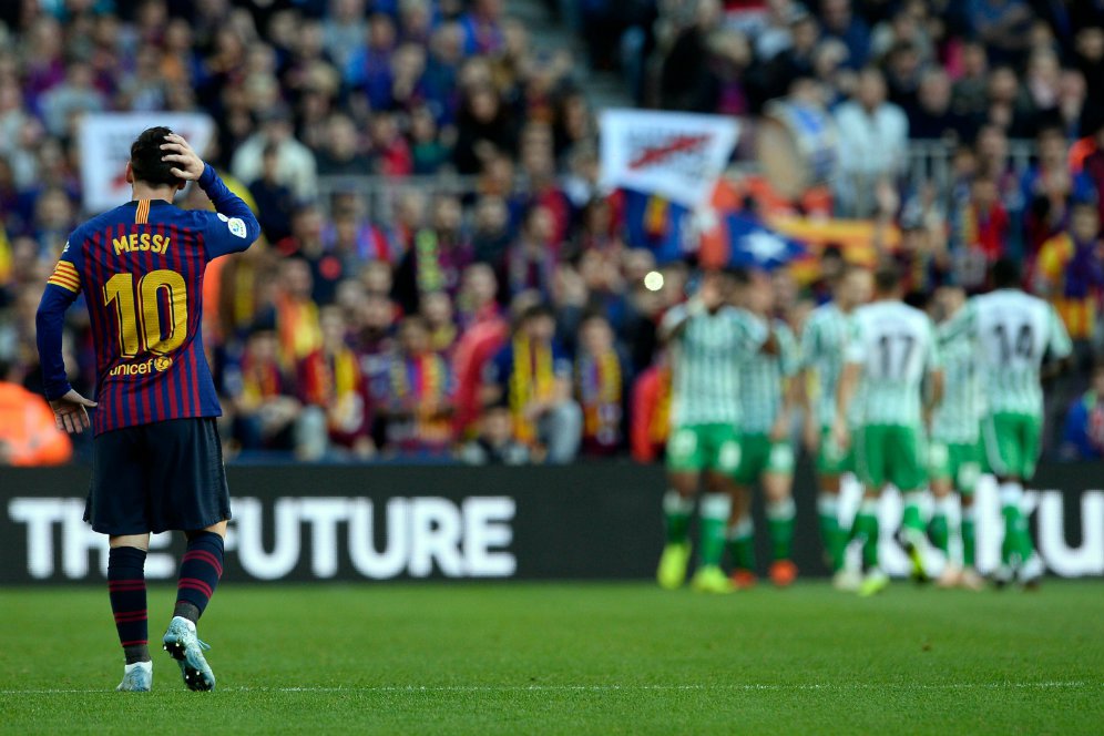 Hasil Pertandingan Barcelona vs Real Betis: Skor 3-4