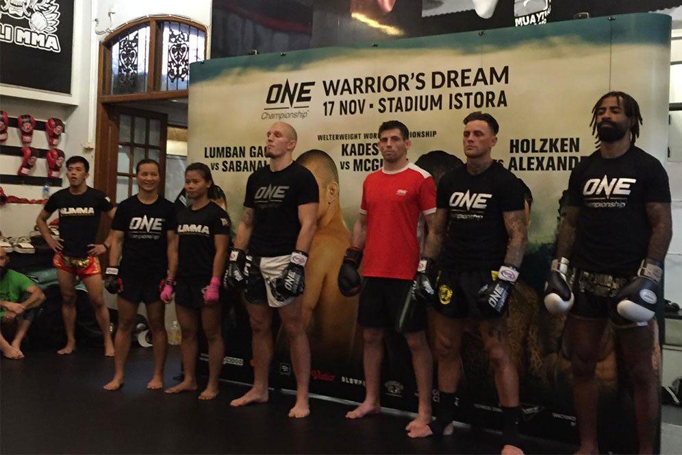 ONE Championship: Petarung Swedia dan Amerika Serikat Gelar Latihan Terbuka di Jakarta