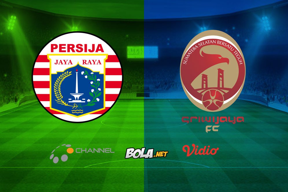 Live Streaming Liga 1 di Indosiar: Persija Jakarta vs Sriwijaya FC