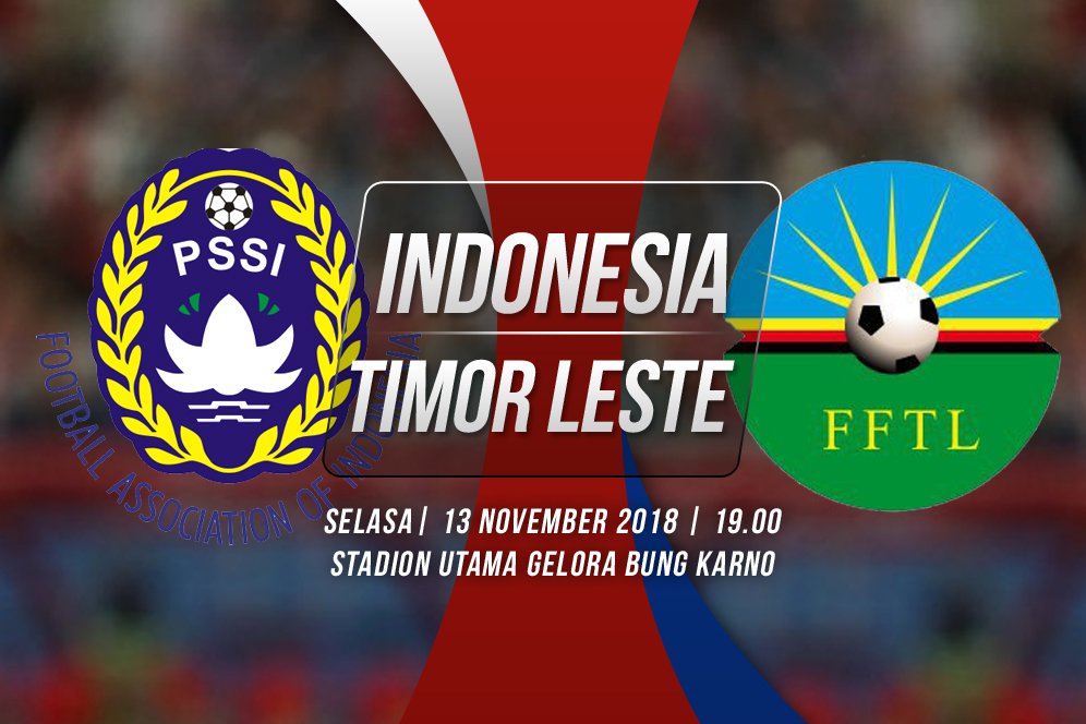 Live Streaming Piala AFF 2018: Indonesia vs Timor Leste di Vidio.com