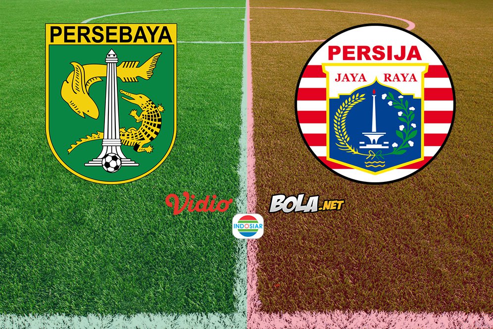 Live Streaming Liga 1 di Indosiar: Persebaya Surabaya vs Persija Jakarta